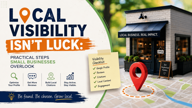 Local Visibility Isn’t Luck: Practical Steps Small Businesses Overlook
