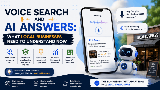 Voice Search and AI Answers: What Local Businesses Need to Understand Now